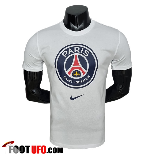 Slim Training T-shirts Psg Blanc 2022 2023