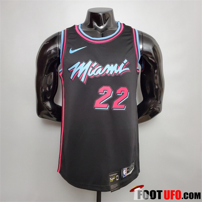 Lot Maillot Miami Heat (Butler #22) Noir