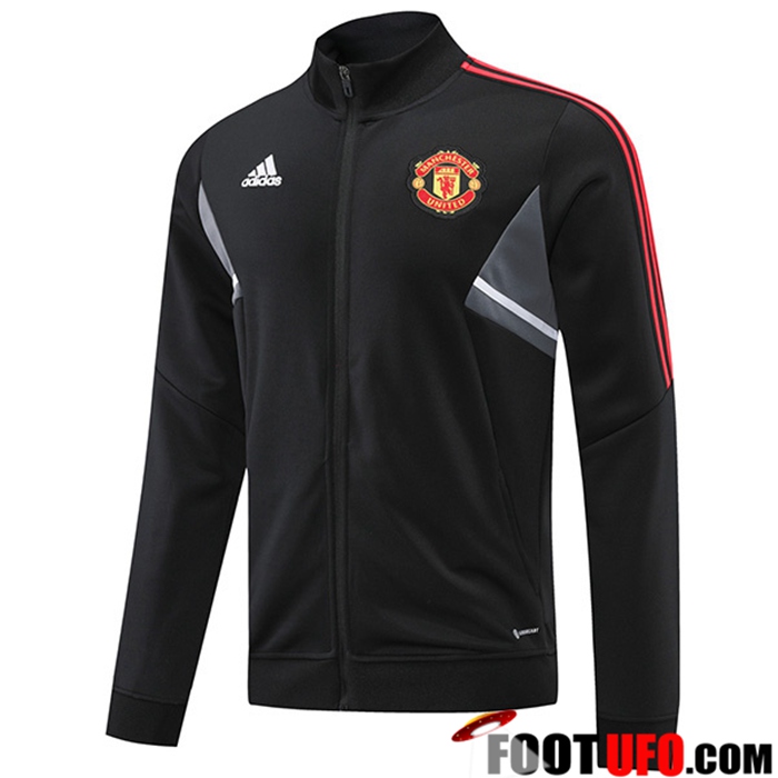 The Official Veste Foot Manchester United Noir 2022/2023